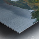 yakynuka Jacobite Express steam train crossing th Metal print