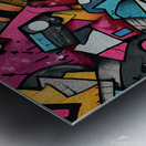 yakynuka  complex funky background 2a139d56 4ba8 Metal print