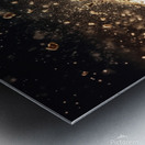 irene yakynuka Batter hitting baseball ball with Metal print