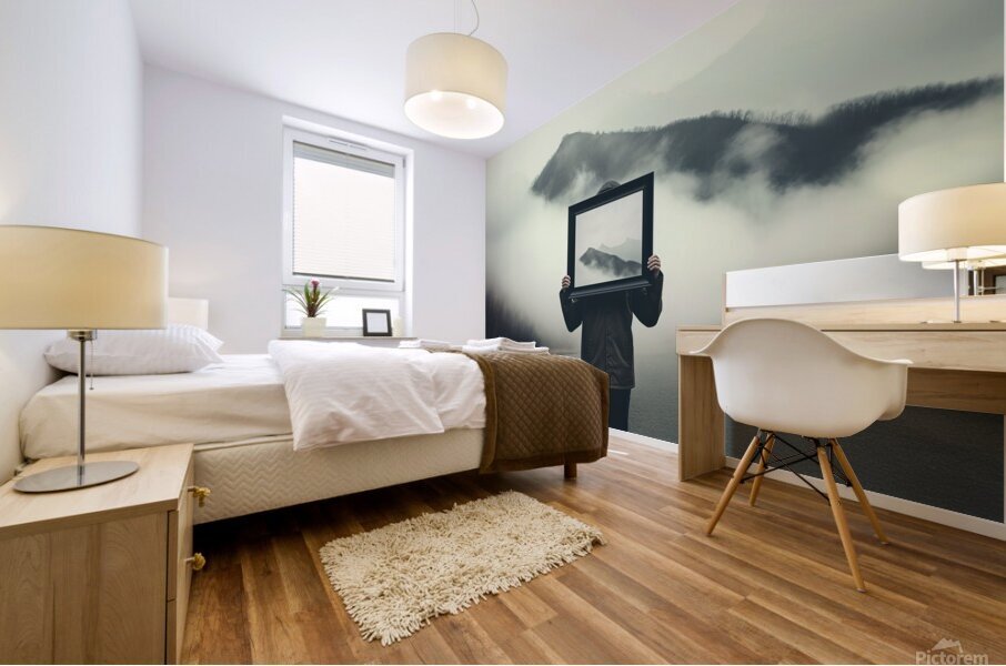 irene yakynuka Contemporary artwork collage conce Mural print