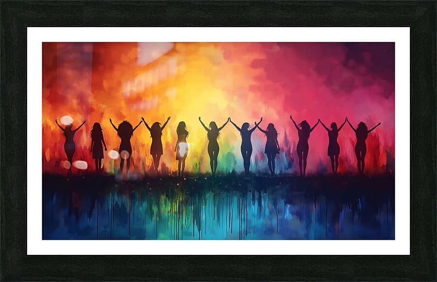 Close-up of a pretty red-haired girl with freckles evocative an Picture Frame print