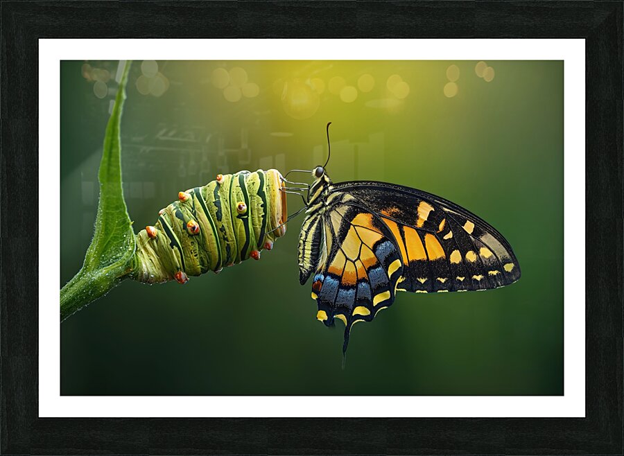 metamorphosis Picture Frame print