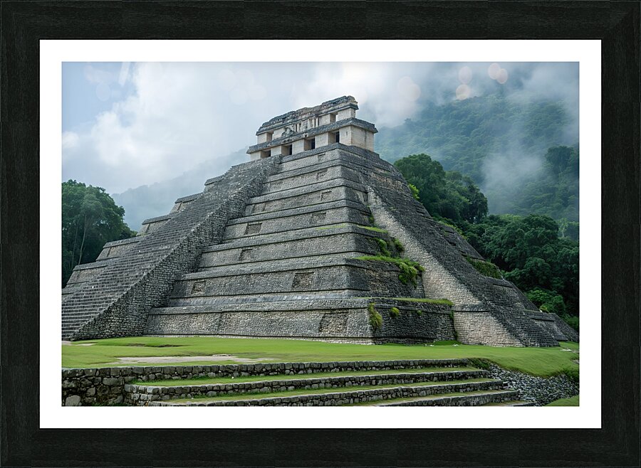 yakynuka An amazing place and people with complex 1707787320.957 Picture Frame print