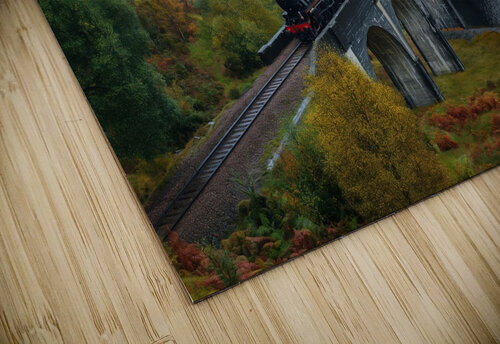 yakynuka Jacobite Express steam train crossing th Joaquin Corbalan puzzle