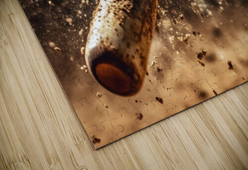 irene yakynuka Batter hitting baseball ball with Joaquin Corbalan puzzle