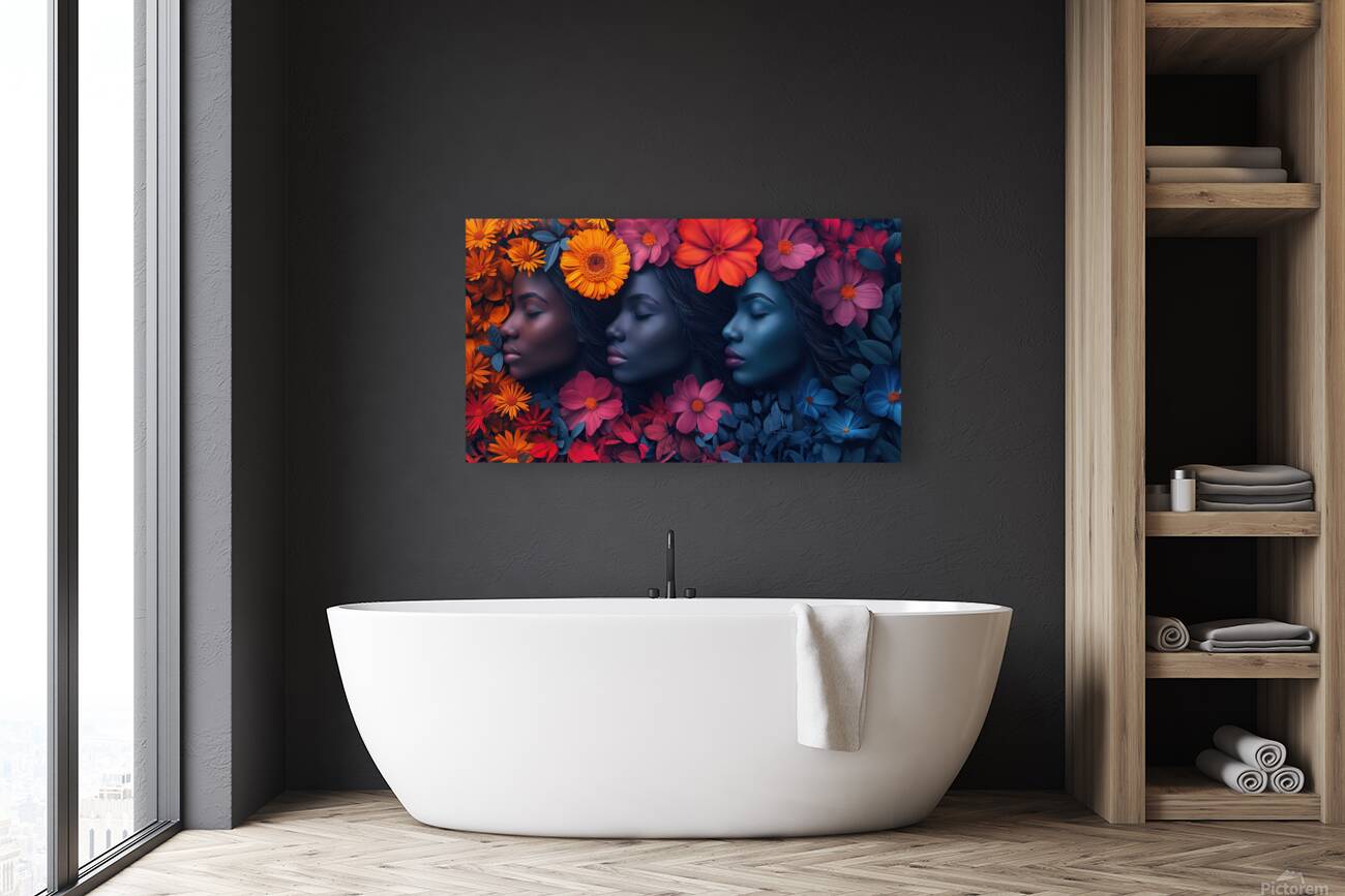 Close-up of a pretty red-haired girl with freckles evocative an Reproduction