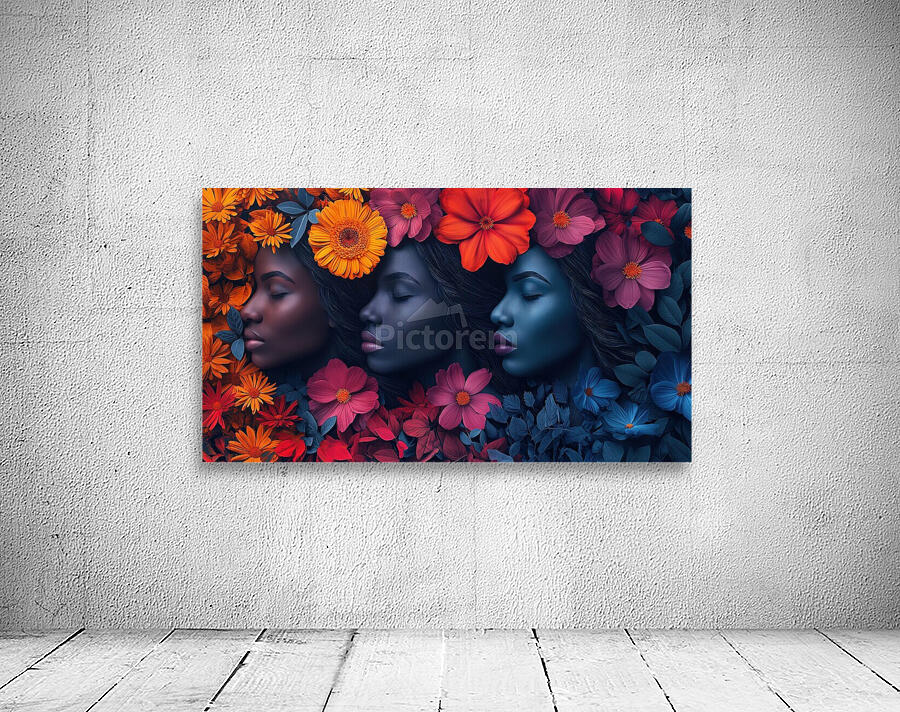 Close-up of a pretty red-haired girl with freckles evocative an Wall Preview