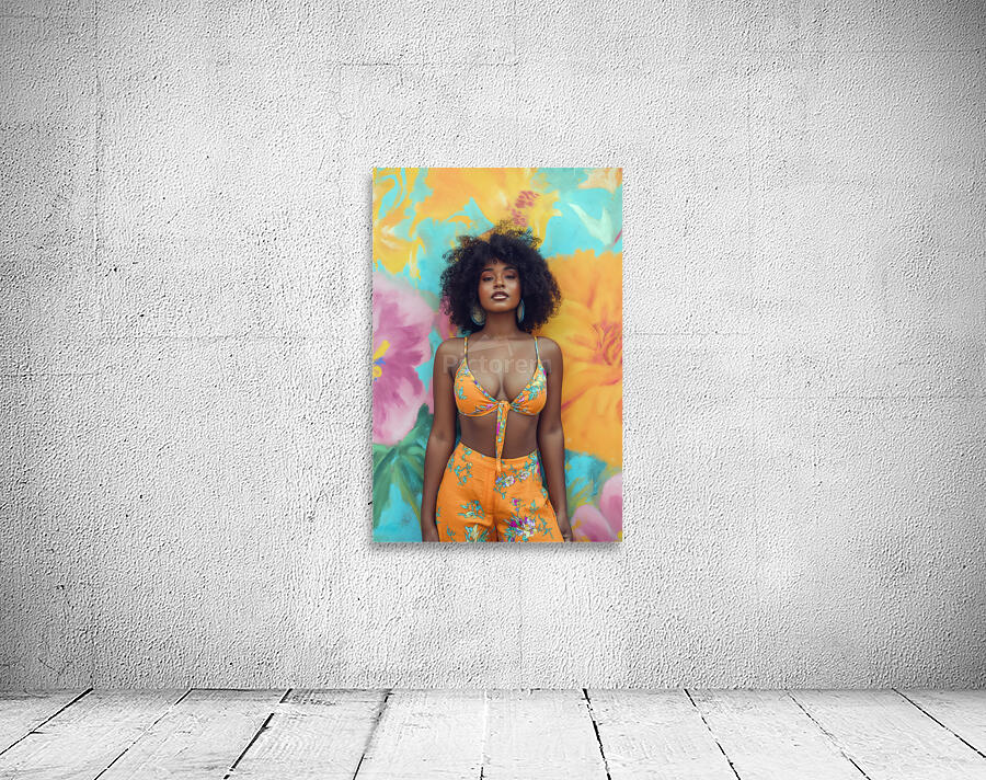 yakynuka colorful  full body photo with face tors 1707786583.6713 Wall Preview