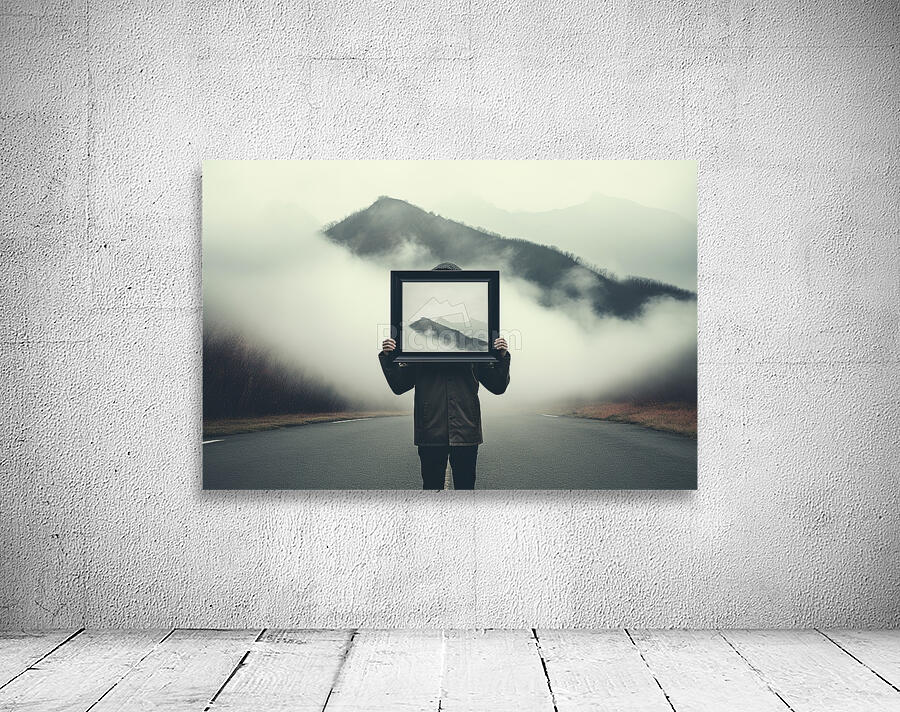 irene yakynuka Contemporary artwork collage conce Wall Preview