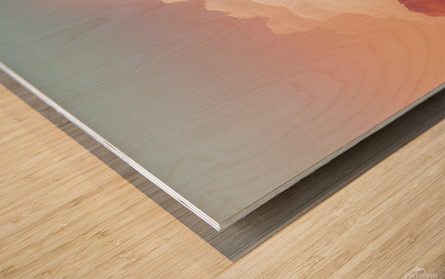 irene yakynuka Dream Mountain. 5500K temperature  1707789613.0782 Wood print