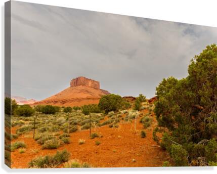 Castle Valley - No. 3 Canvas Print