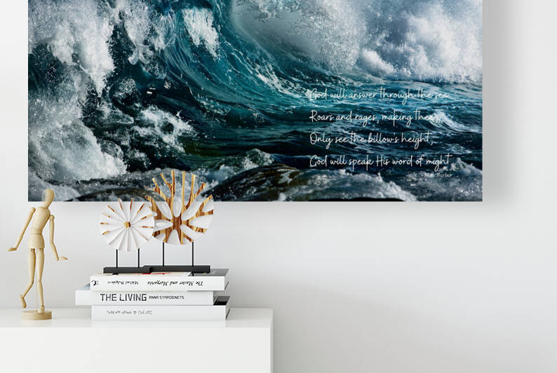 God Will Answer Thru the Sea Reproduction