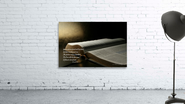Your Words Were Found Wall Preview