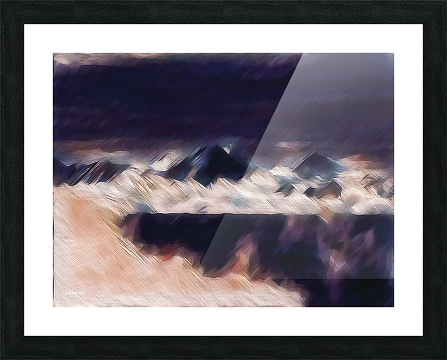 Eigermönchjungrfau Picture Frame print