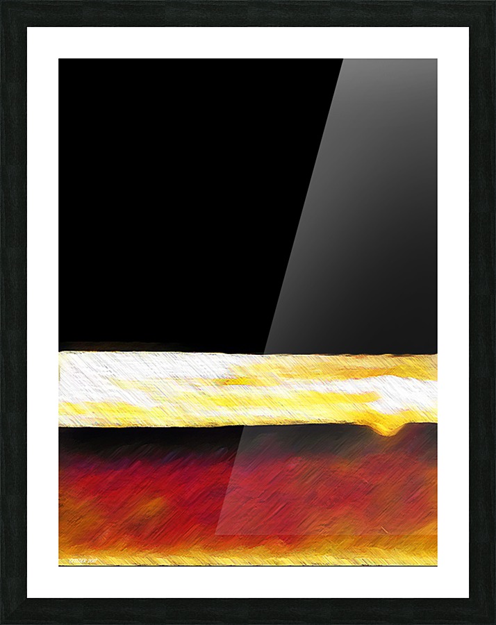 zugfahrt Picture Frame print