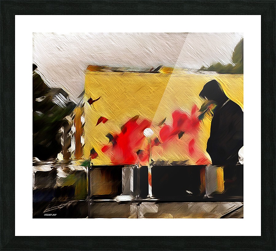 Berlinerisch Picture Frame print