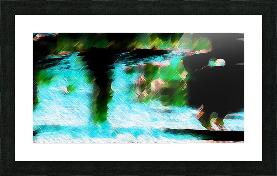 Bergischwasser Picture Frame print