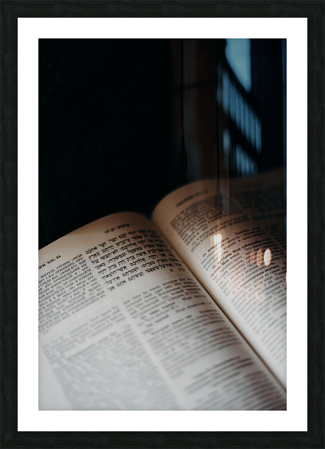 Torah Picture Frame print