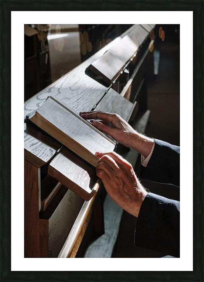 Jewish Prayer Picture Frame print