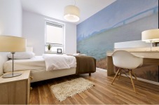 across the bay Mural print