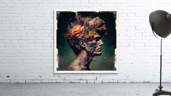 Mindful Flowers Regulus Wall Preview