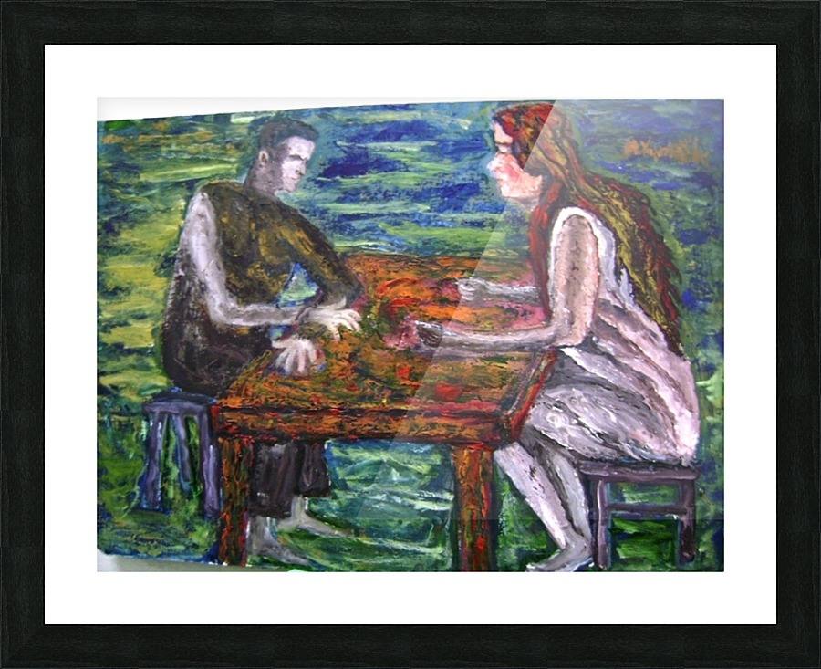 conversiation Picture Frame print