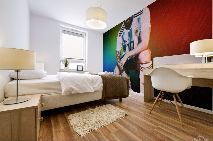 messi2 Mural print