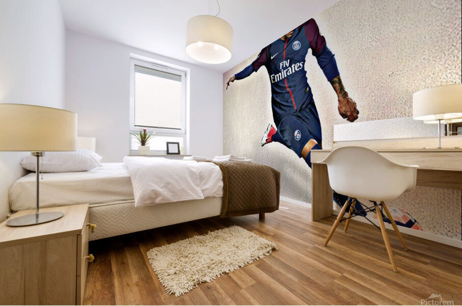 neymar Mural print
