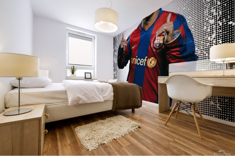 ronaldinho Mural print