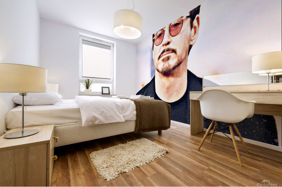 Toni stark Mural print