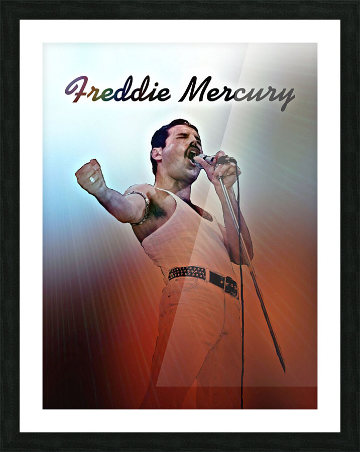 freddie2 Picture Frame print