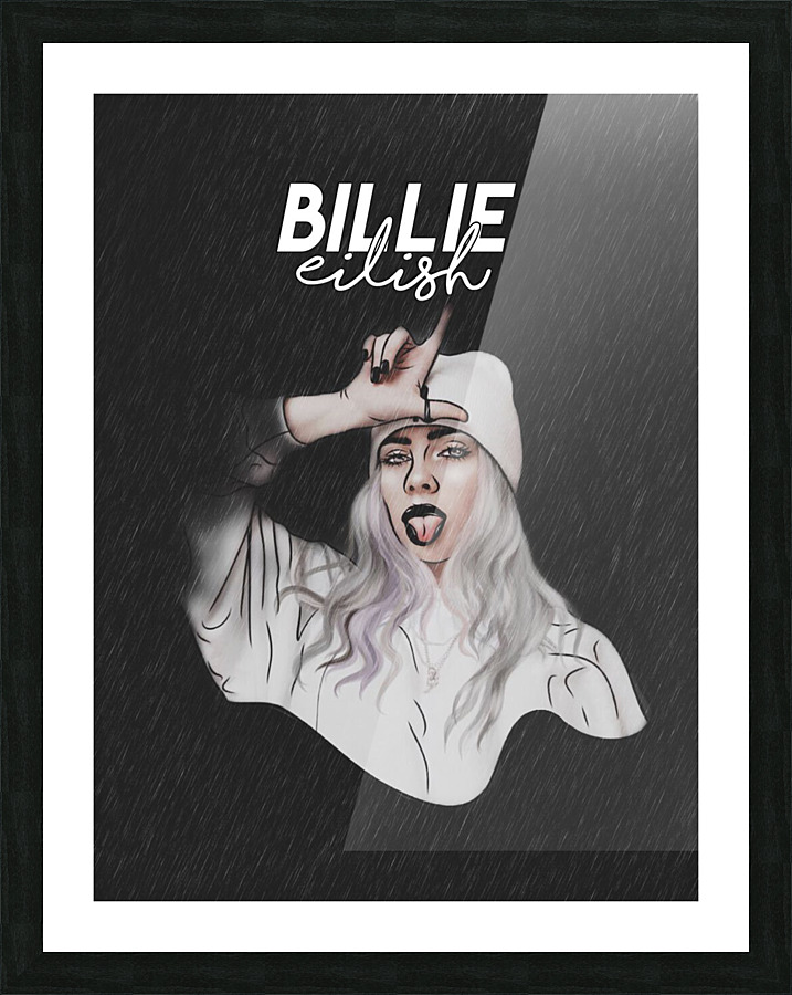 billie4 Picture Frame print