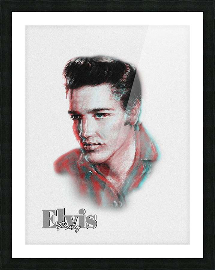 elvis Picture Frame print