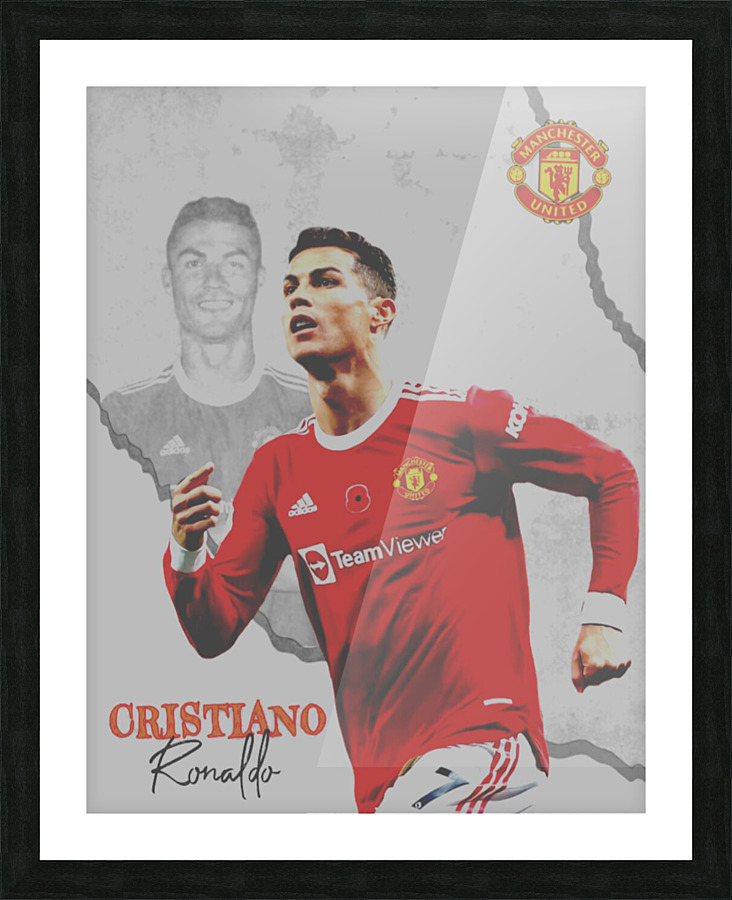 ronaldo3 Picture Frame print