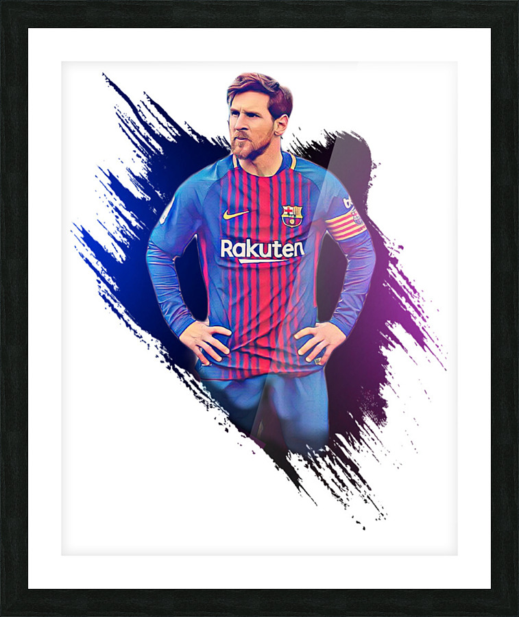 Messi Picture Frame print