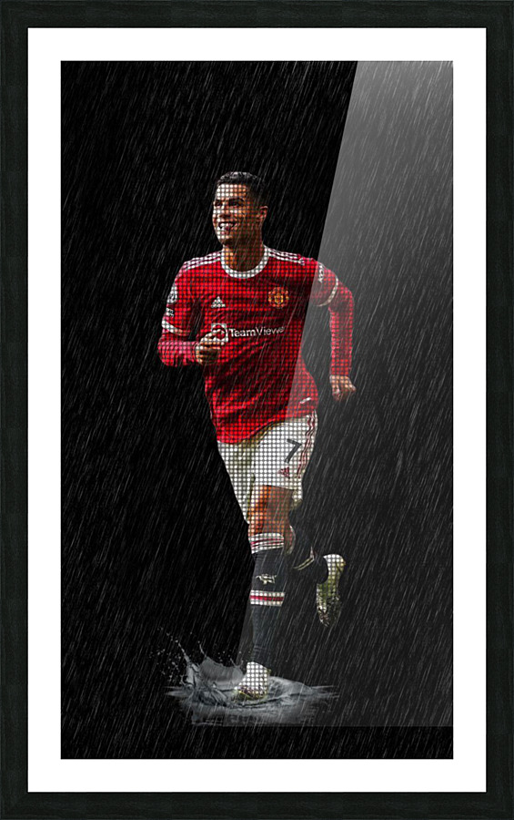 ronaldo4 Picture Frame print