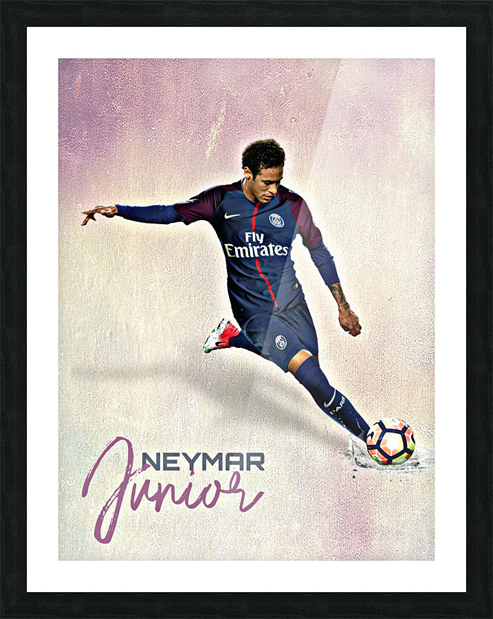 neymar Picture Frame print