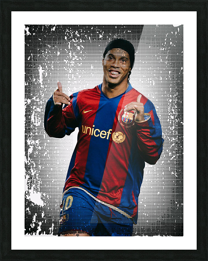 ronaldinho Picture Frame print