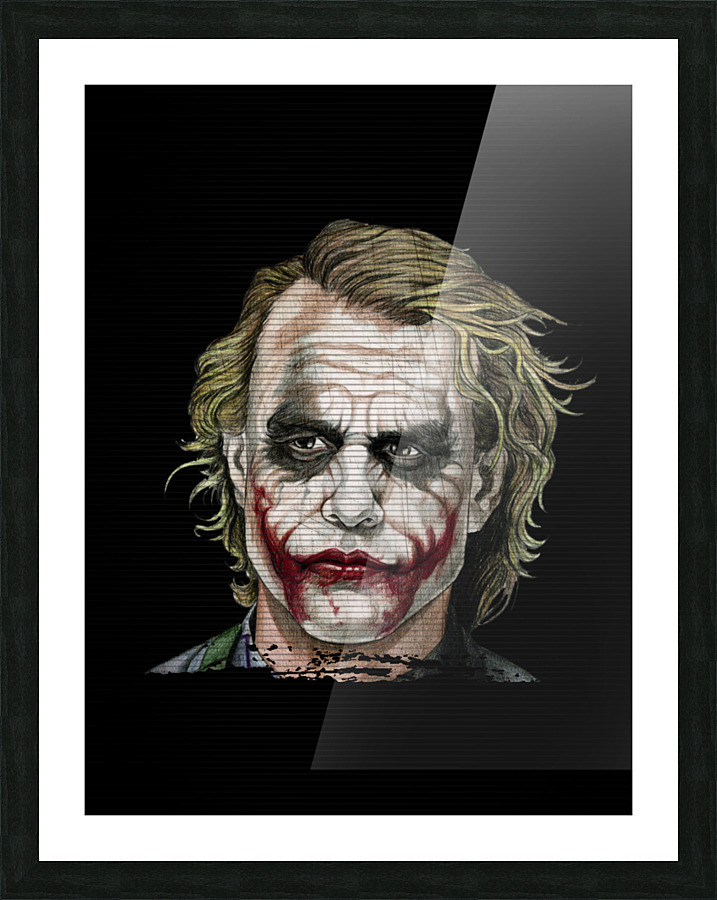 Joker Picture Frame print