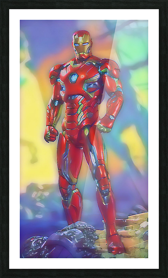 iron man Picture Frame print