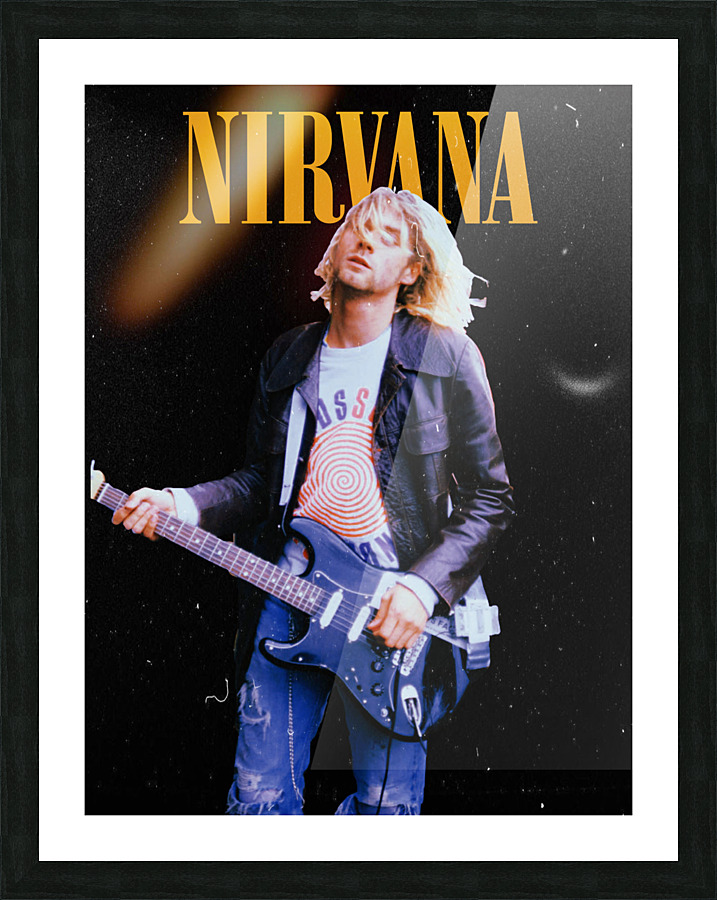 Nirvana2 Picture Frame print