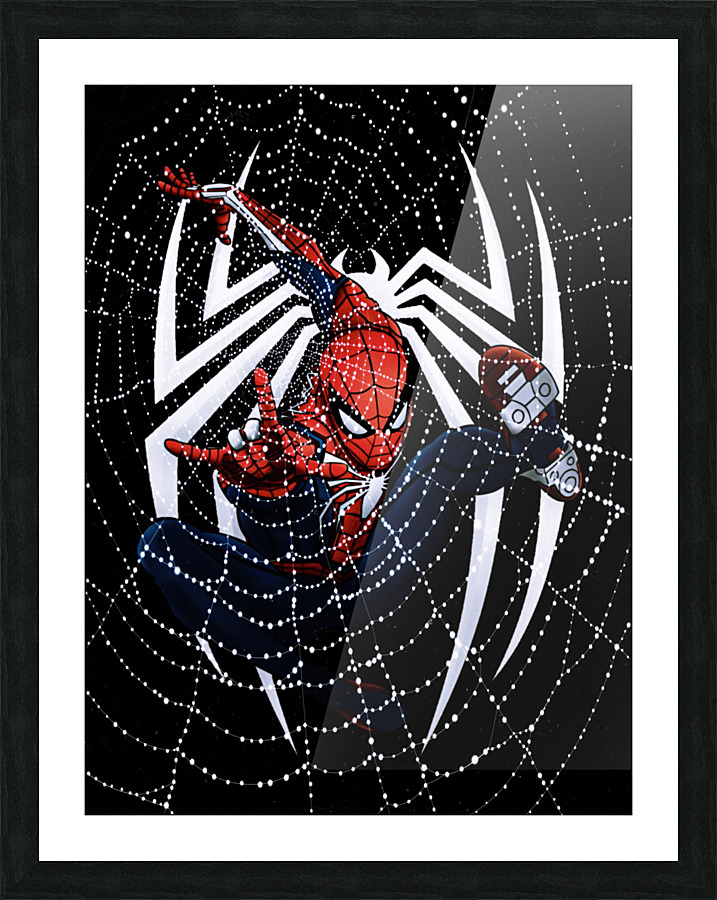 Spiderman Picture Frame print