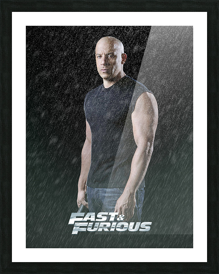 Fast   Furious Picture Frame print