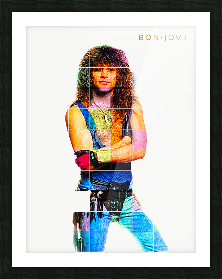 Bon jovi Picture Frame print