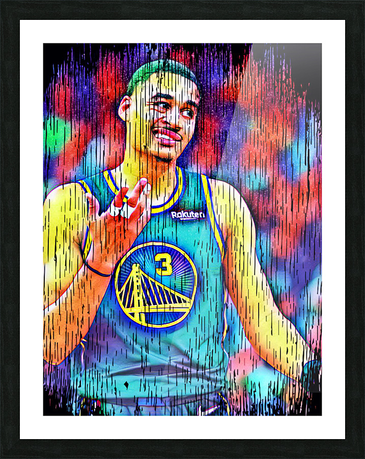 Jordan Poole Picture Frame print