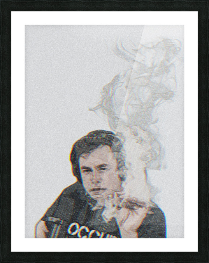 Elon mask Picture Frame print