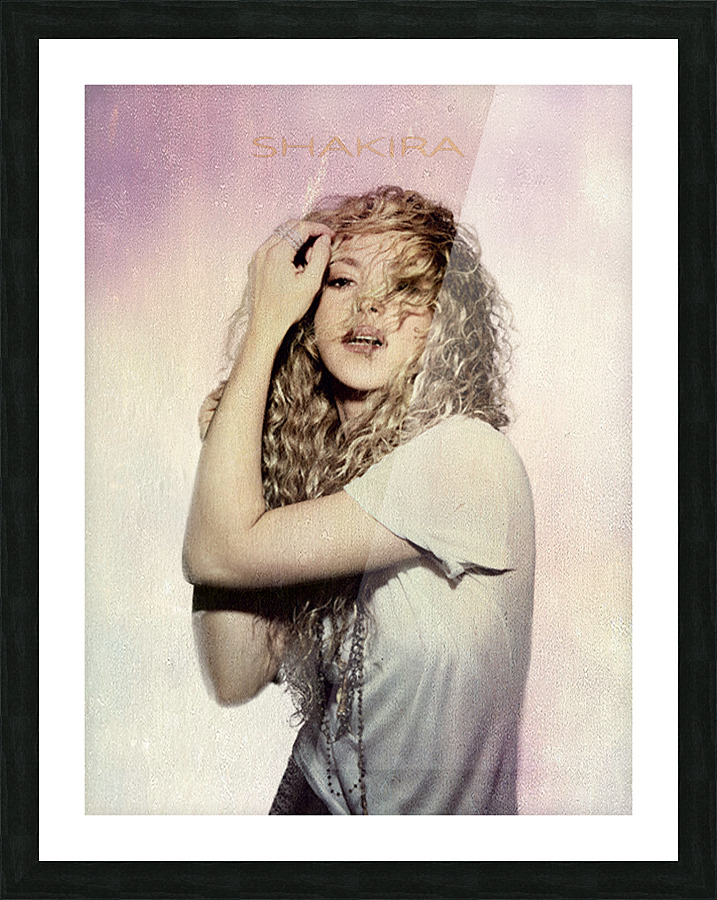 Shakira 2 Picture Frame print
