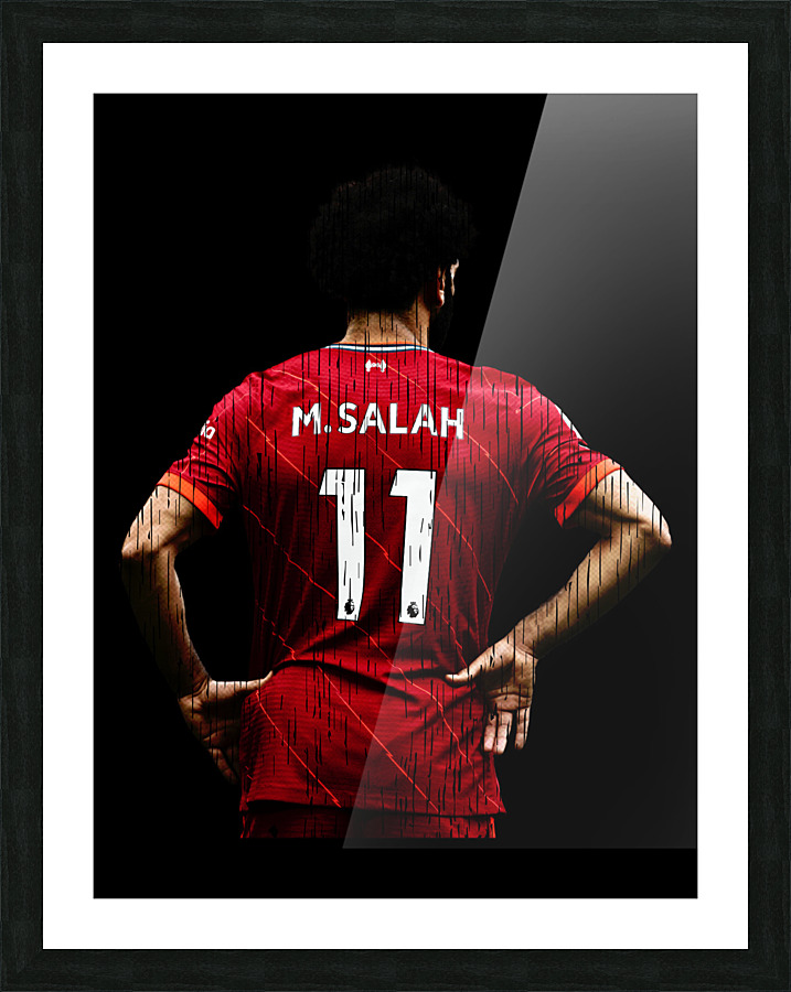 M Salah Picture Frame print