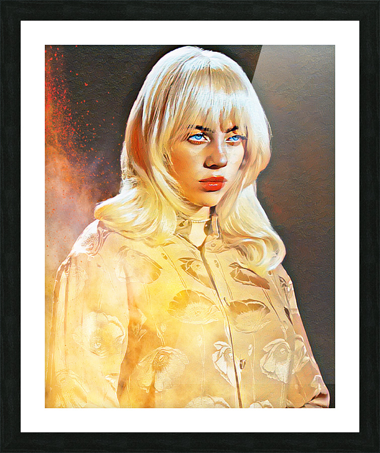 Billie eilish Picture Frame print