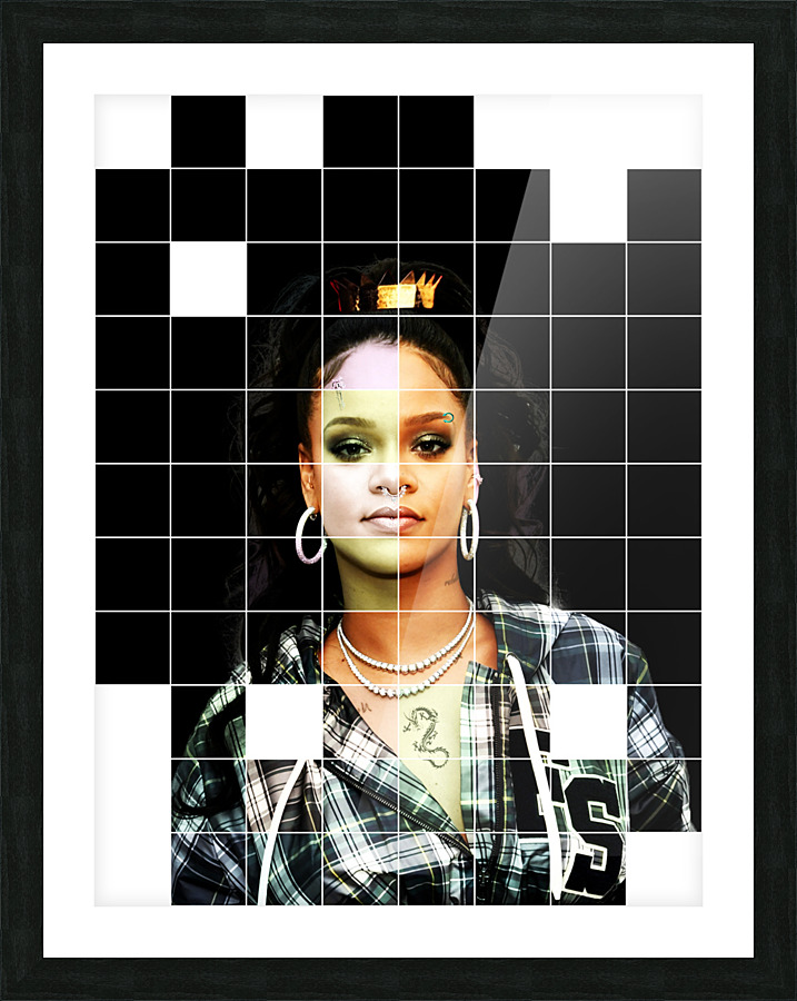 Rihanna Picture Frame print